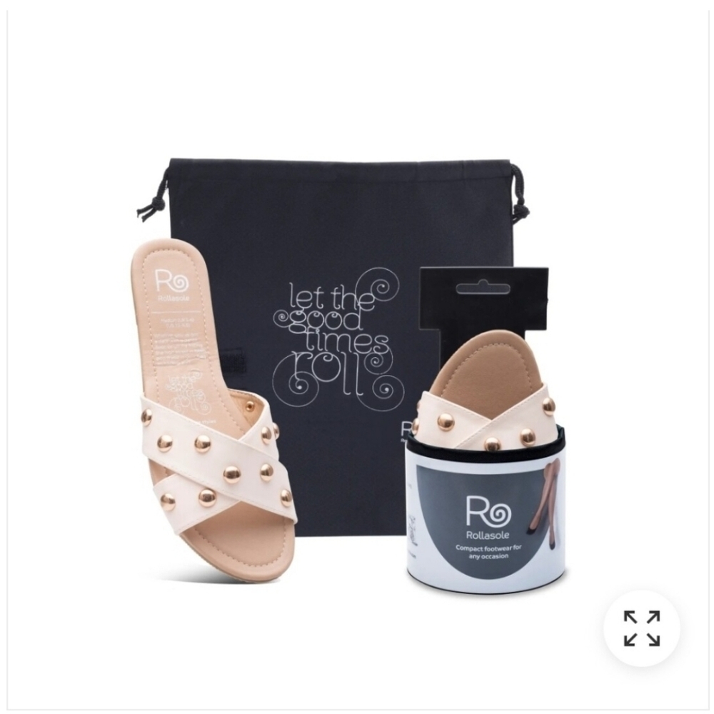 Rollasole Studded Sandals